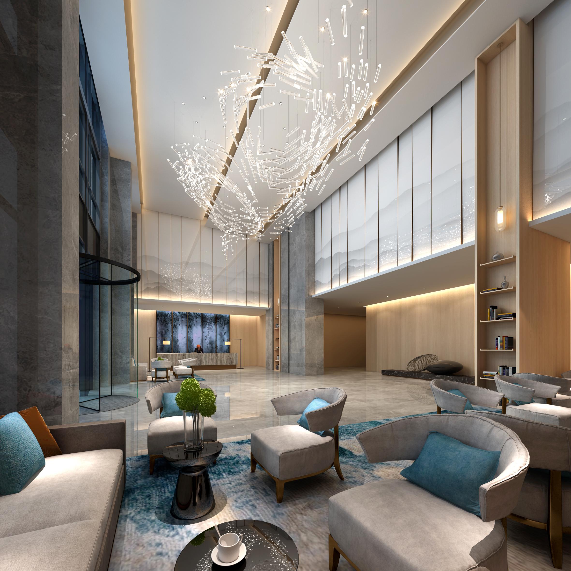 Royal Fitout Premium Lobby Interior Fit-out