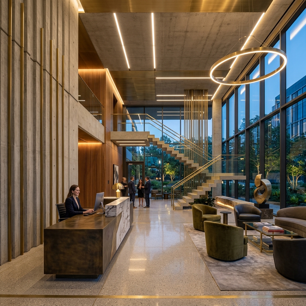 Royal Fitout Premium Architectural Lobby Fit-out
