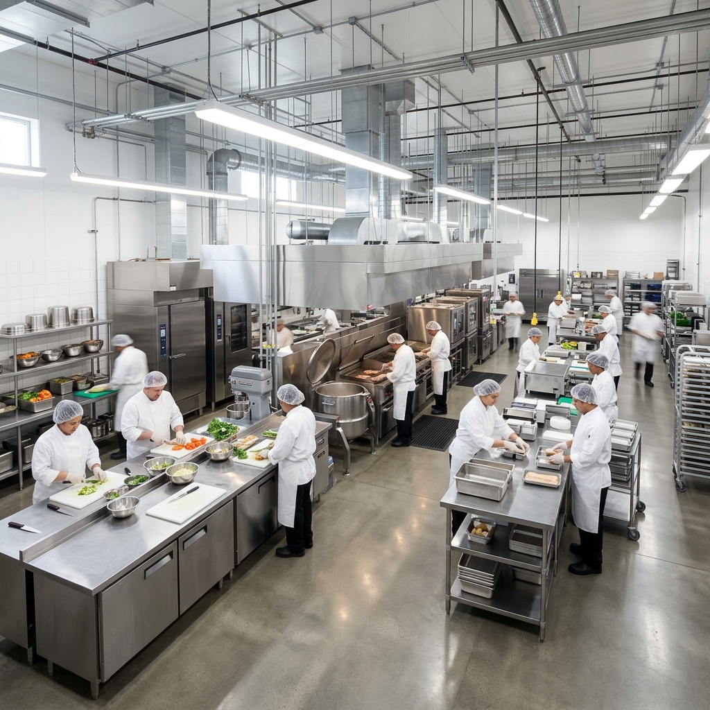 Central Kitchens Interior