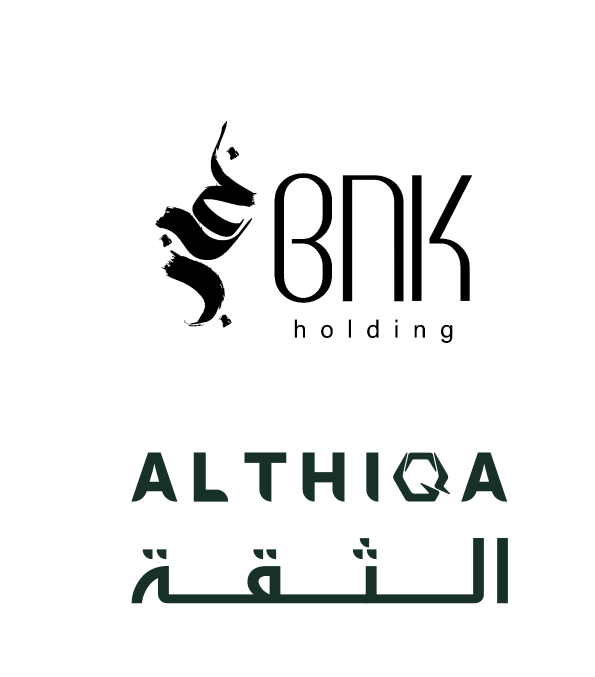 BNK Holding and Al Thiqa logos