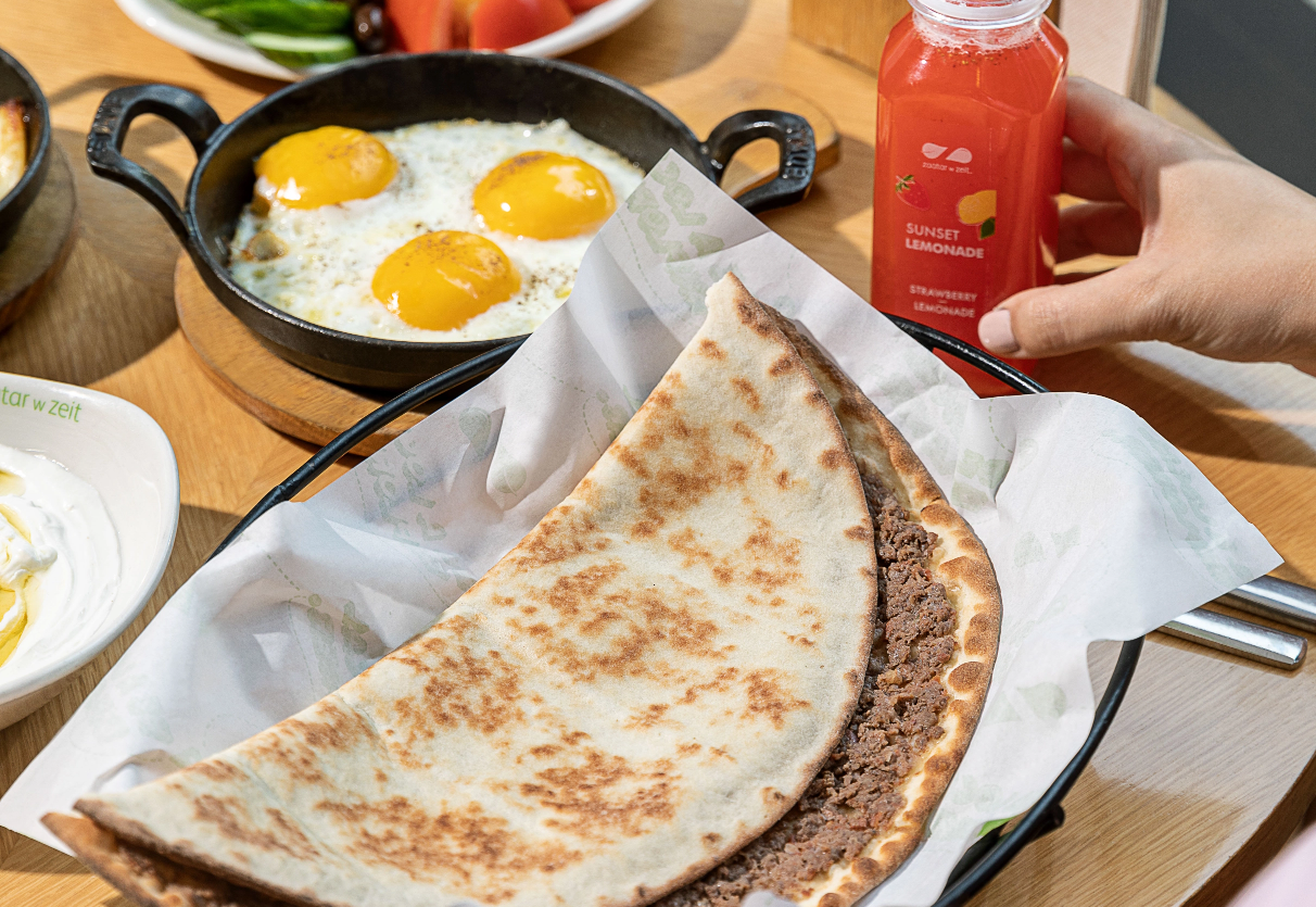 Breakfast spread