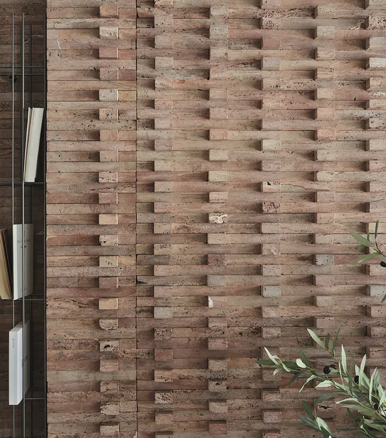 stone wall detail