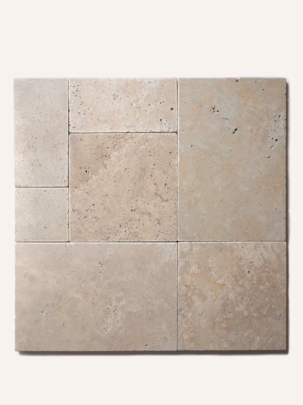 white travertine