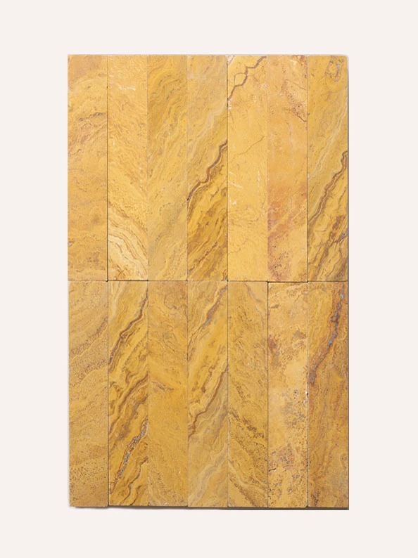 yellow travertine