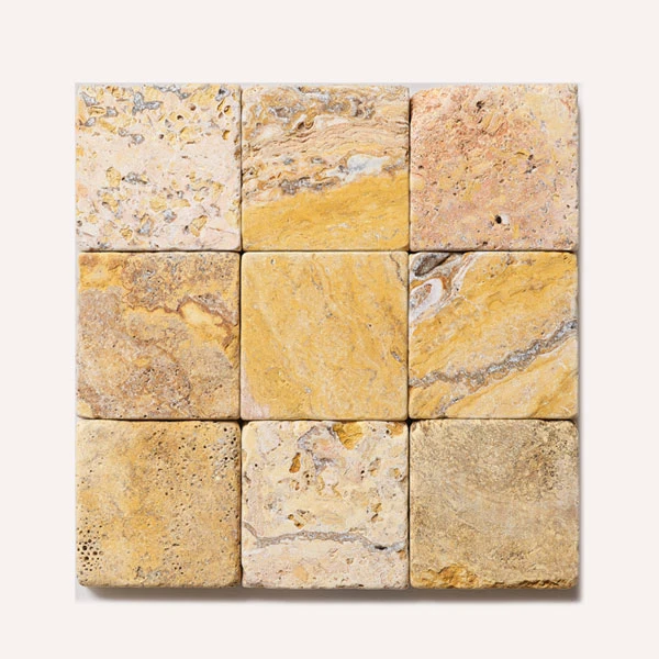 yellow travertine